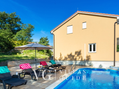 Villa Magriž with pool- Island Krk Giardino e esterni della proprietà