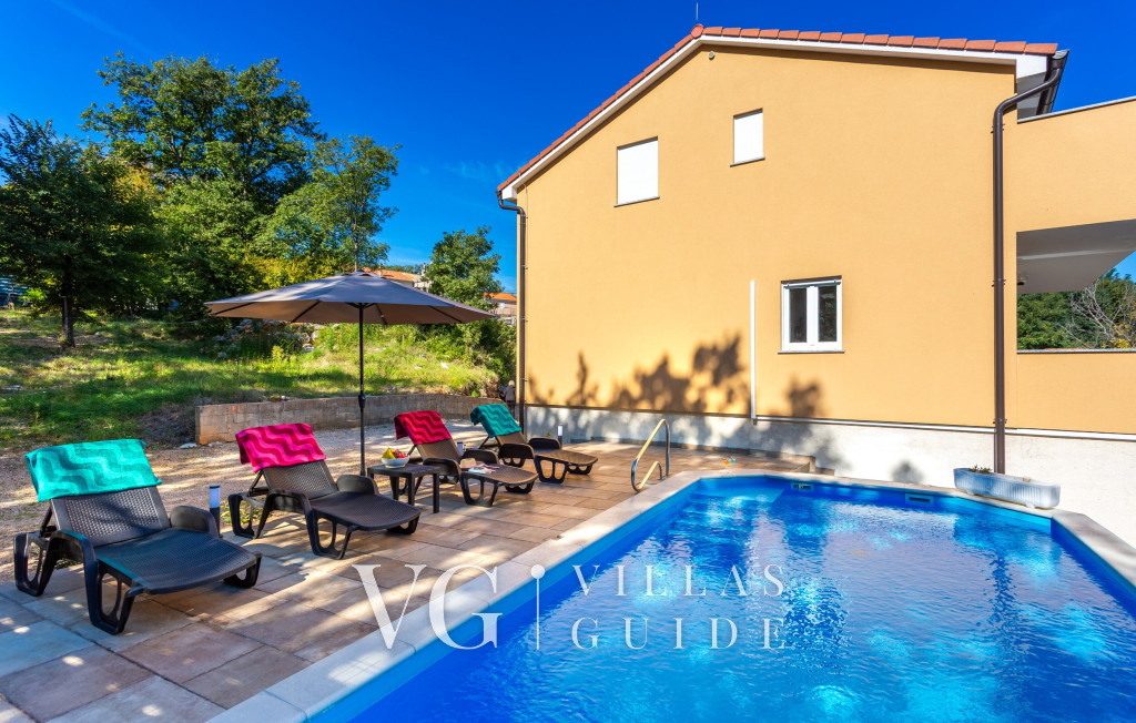 Villa Magriž with pool- Island Krk Giardino e esterni della proprietà