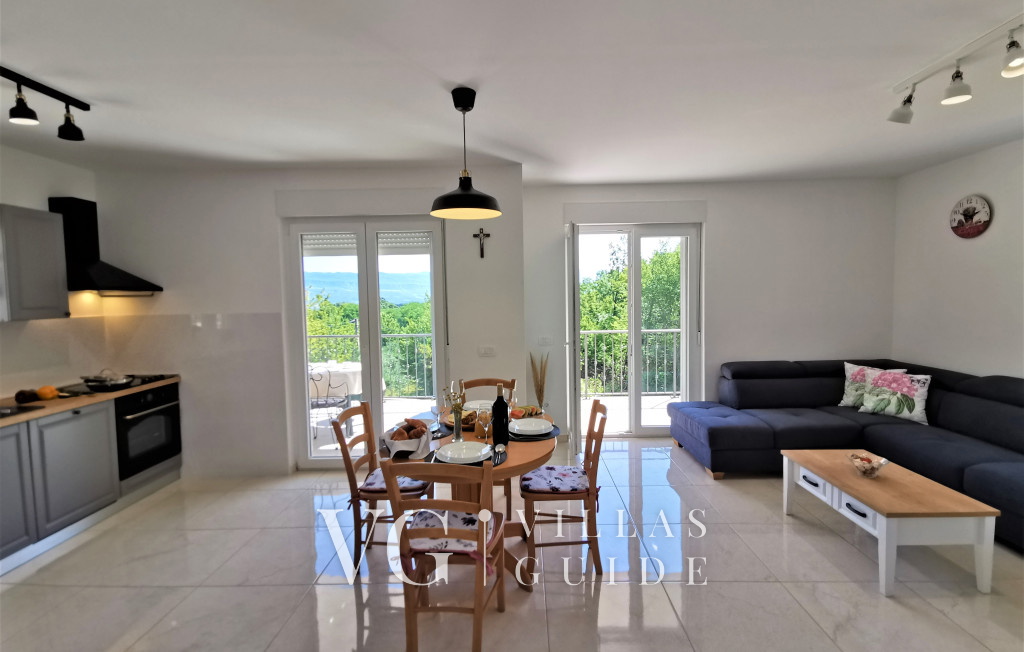 Villa Magriž with pool- Island Krk Cucina