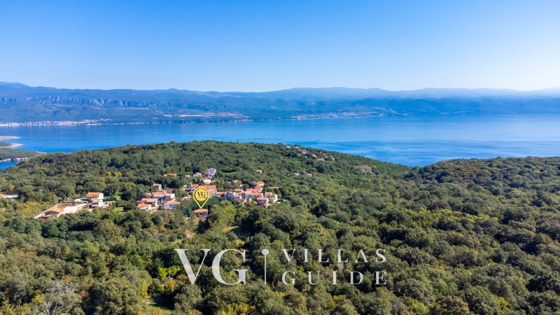 Villa Magriž with pool- Island Krk Mikrolokacija