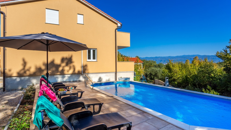 Villa Magriž with pool- Island Krk
