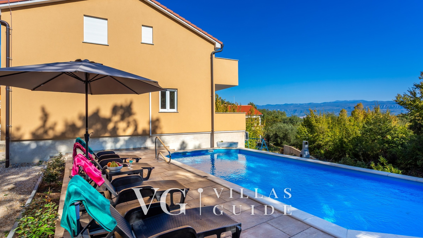 Villa Magriž with pool- Island Krk
