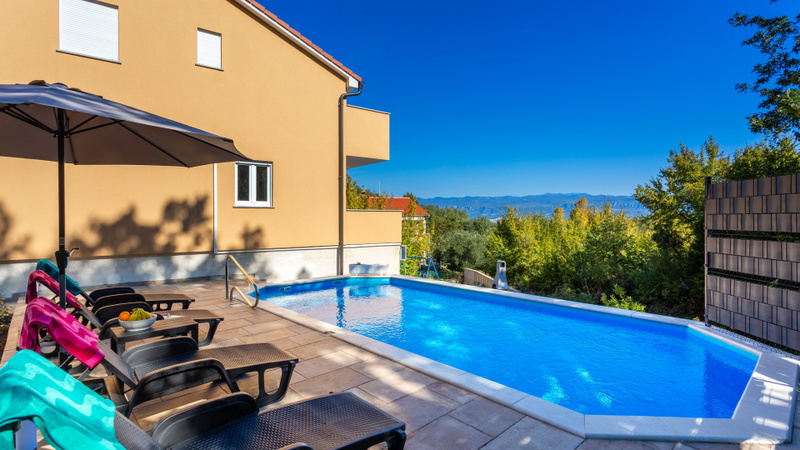 Villa Magriž with pool- Island Krk