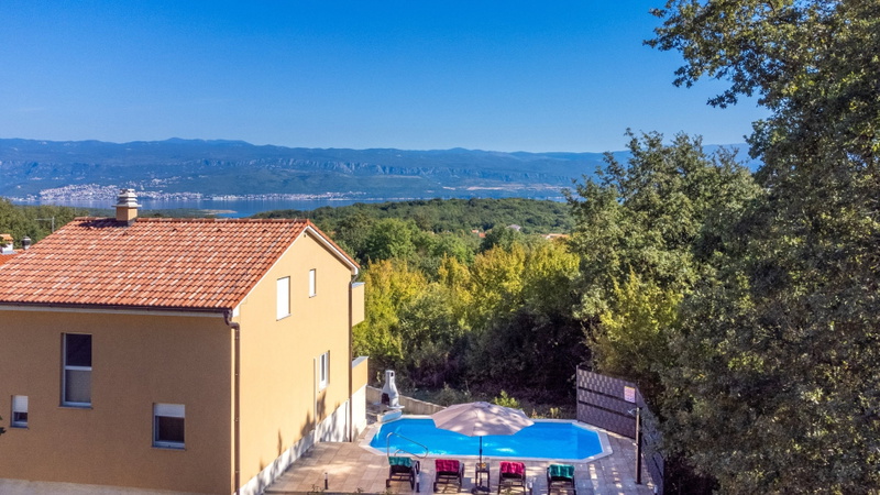 Villa Magriž with pool- Island Krk