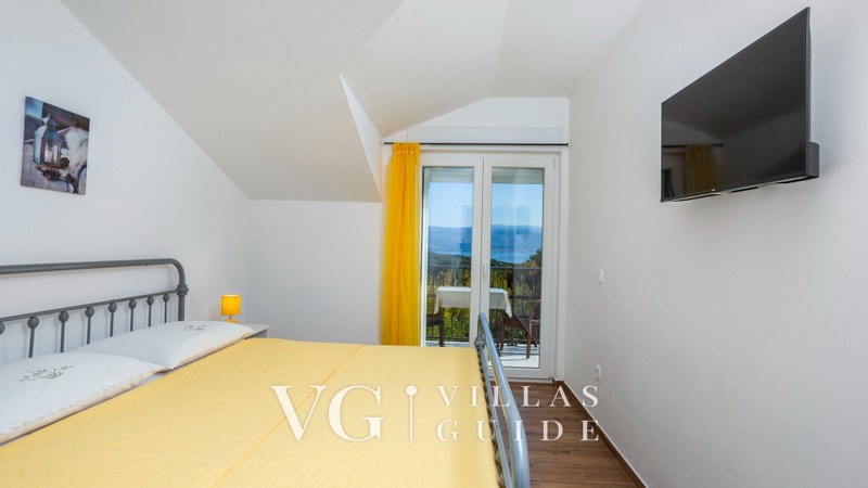 Villa Magriž with pool- Island Krk Spavaća soba