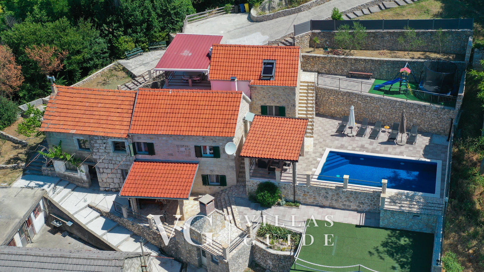 Villa Janja - Makarska-Ričice Garten und Außenbereich