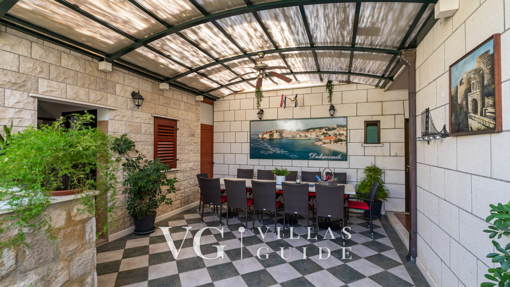 Villa Dadić Garden and property exterior