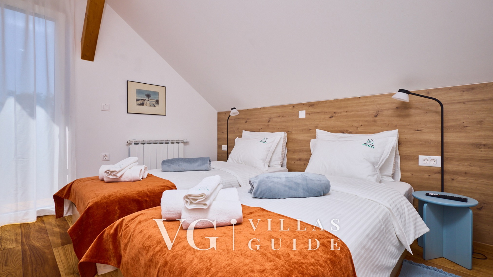 Villa River home by WH Camera da letto