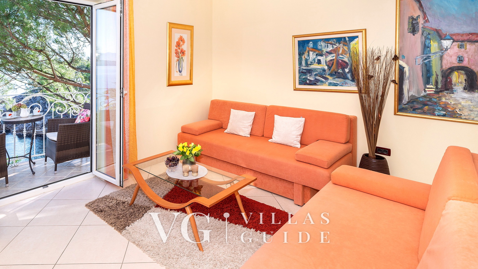 Villa Palace Clara Apartment 2 island Krk Dnevni boravak