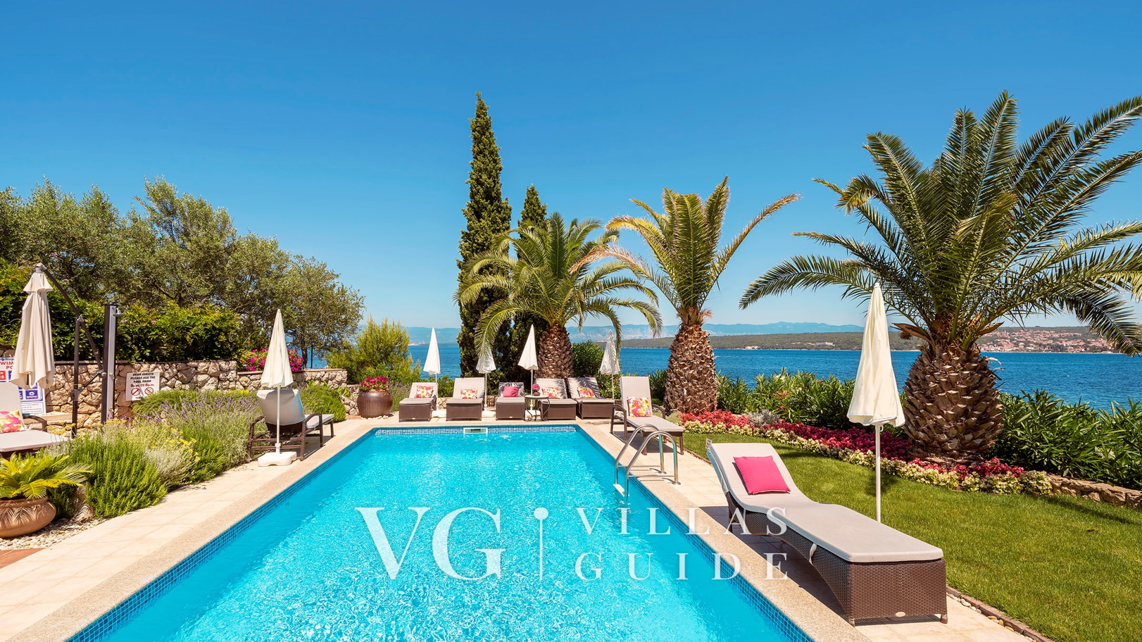 Villa Palace Clara Apartment 3 island Krk Bazen