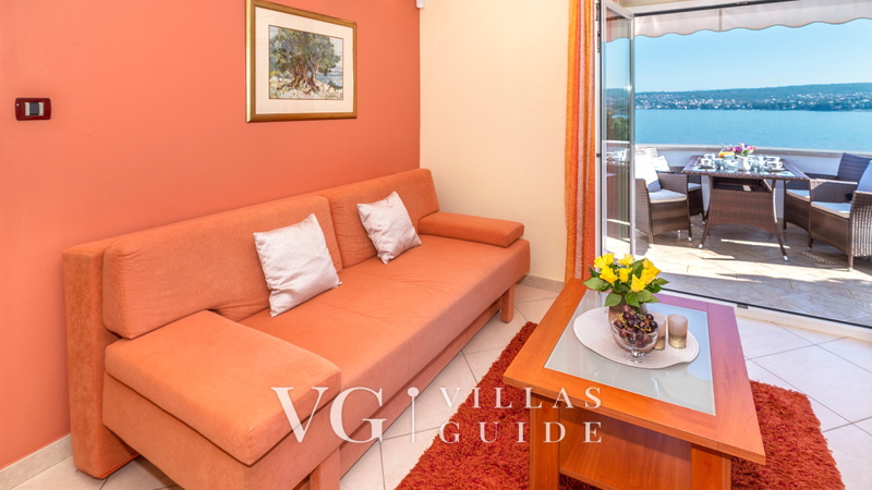 Villa Palace Clara Apartment 3 island Krk Dnevni boravak