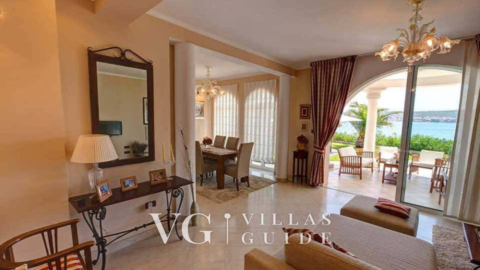 Villa Palace Clara Apartment 5 island  Krk Dnevni boravak