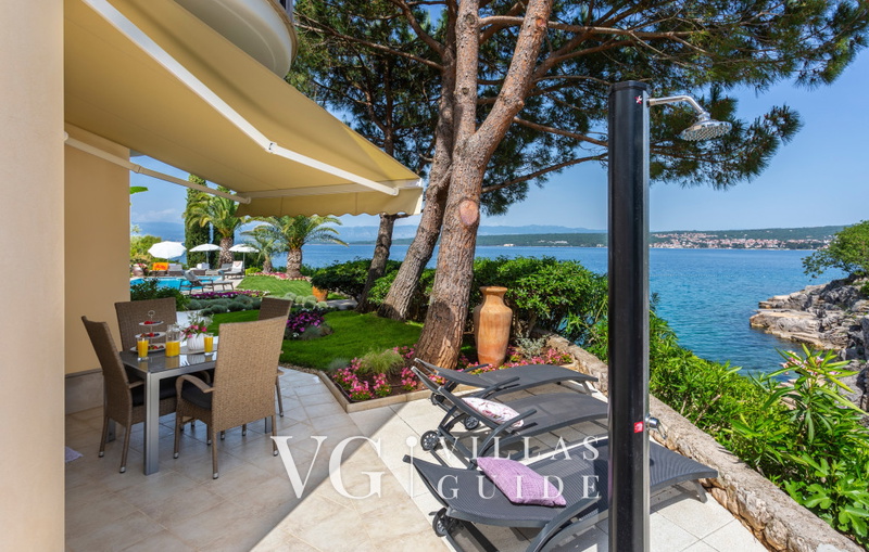 Villa Palace Clara Apartment 6 island Krk Dvorište i vanjski dio objekta