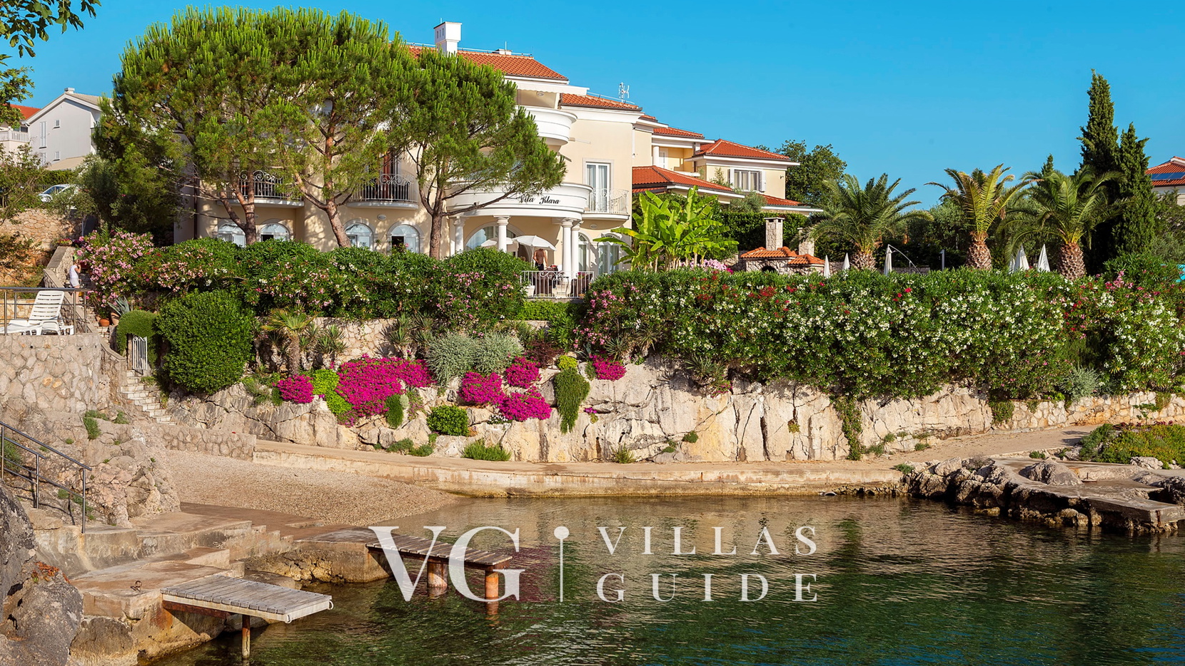 Villa Palace Clara Apartment 6 island Krk Giardino e esterni della proprietà