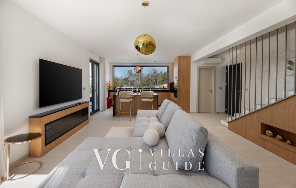 Vila Laguna Blu Wohnzimmer