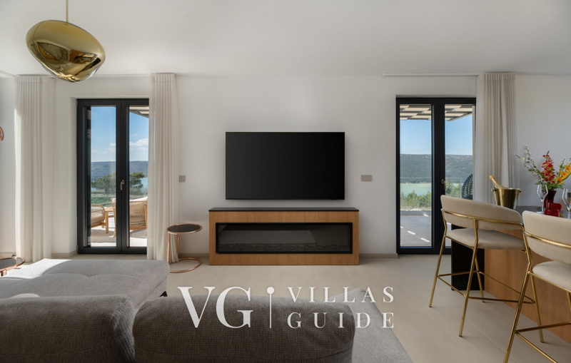 Vila Laguna Blu Wohnzimmer