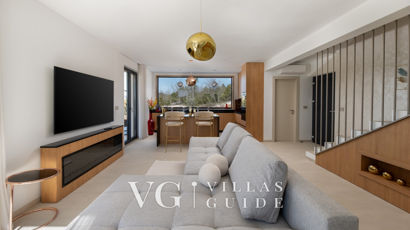 Vila Laguna Blu Wohnzimmer