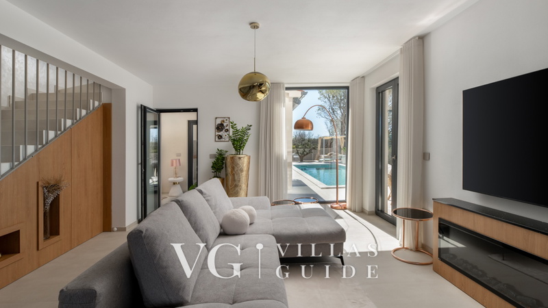 Vila Laguna Blu Wohnzimmer