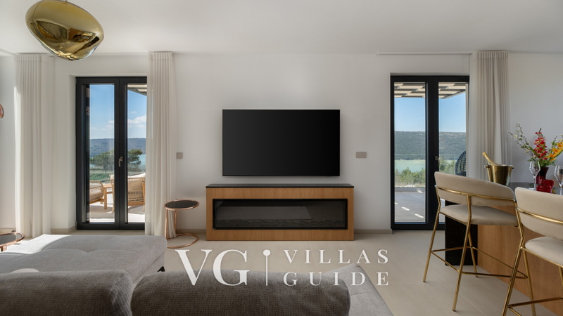 Vila Laguna Blu Wohnzimmer