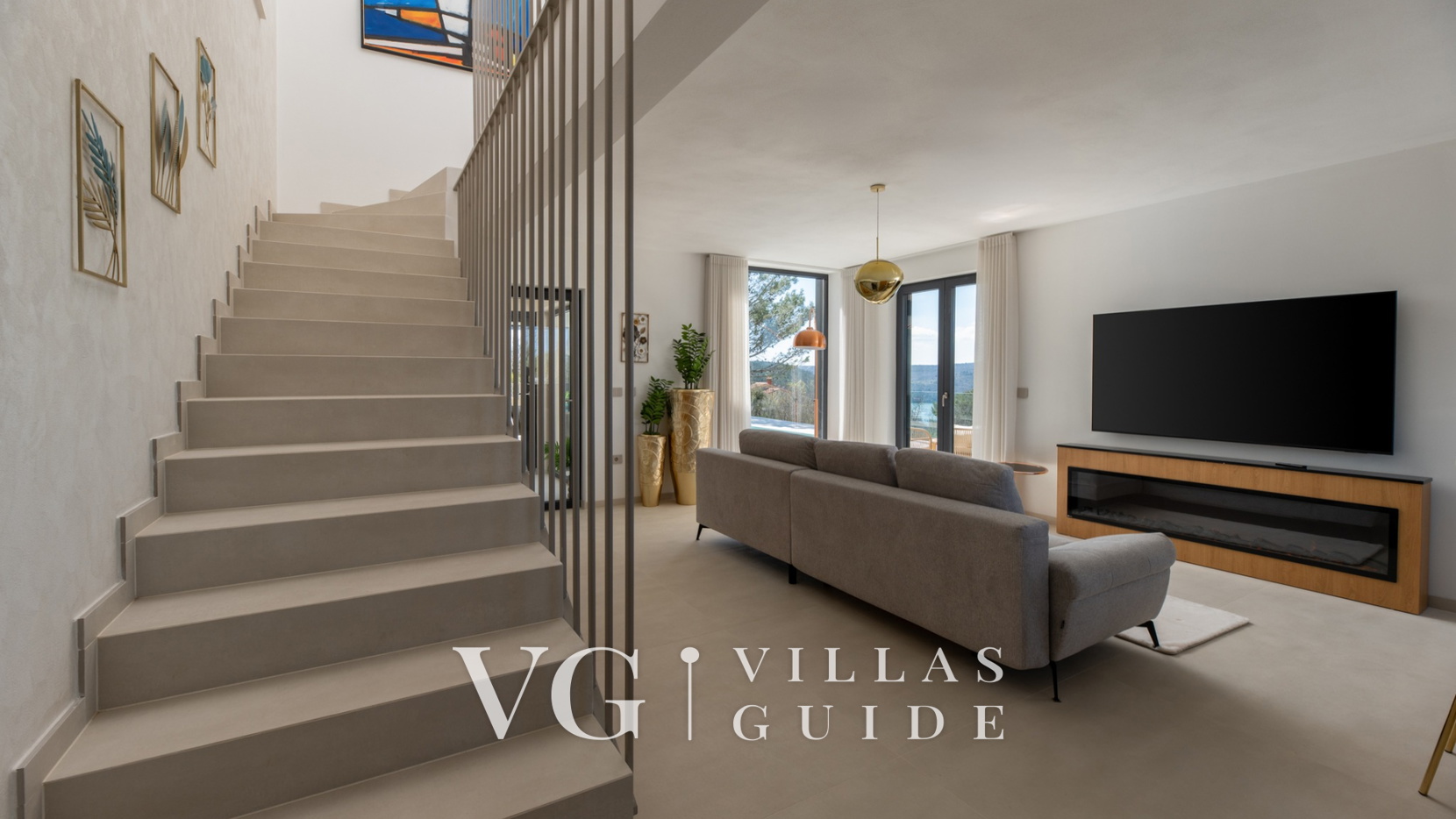 Vila Laguna Blu Wohnzimmer