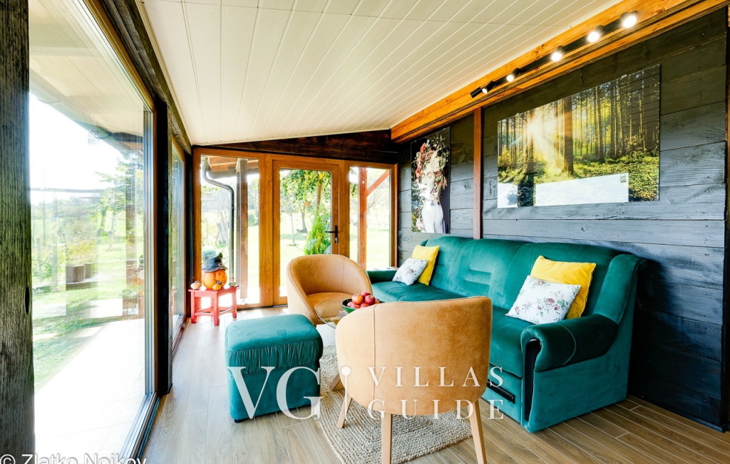 Villa Mali Sokol Wohnzimmer