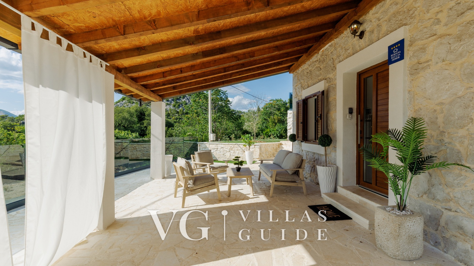 Villa Marina Neretva Garten und Außenbereich