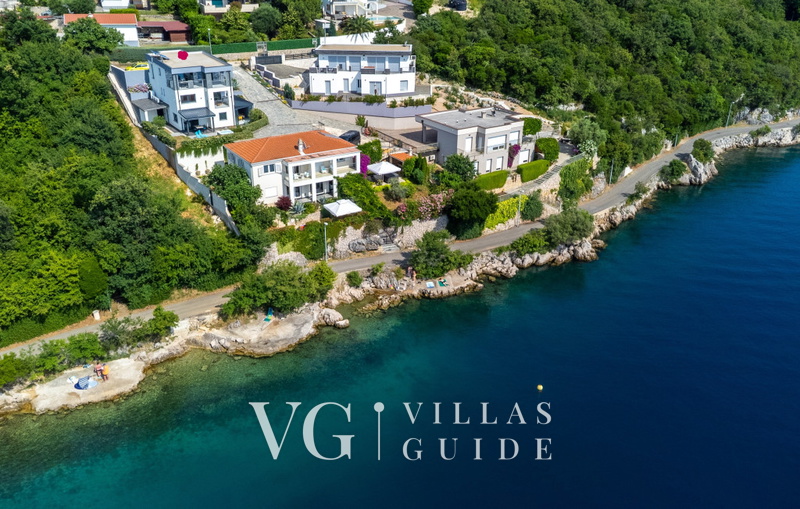 Villa Nada sea view&whirpool island Krk Dvorište i vanjski dio objekta