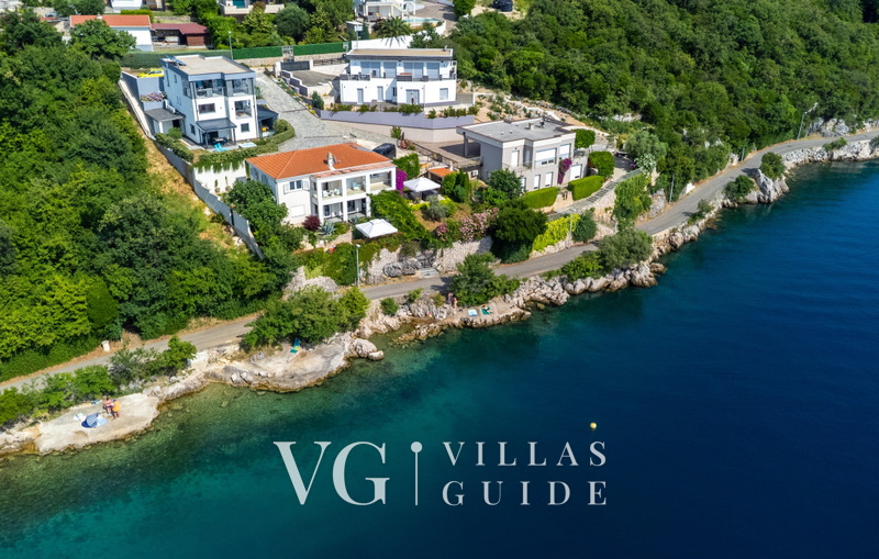 Villa Nada sea view&whirpool island Krk Dvorište i vanjski dio objekta