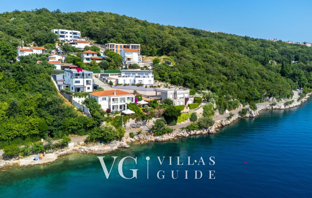 Villa Nada sea view&whirpool island Krk Dvorište i vanjski dio objekta