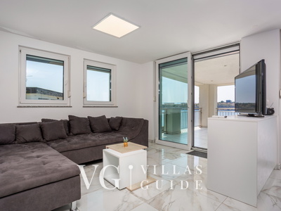 Villa Nada sea view&whirpool island Krk Soggiorno