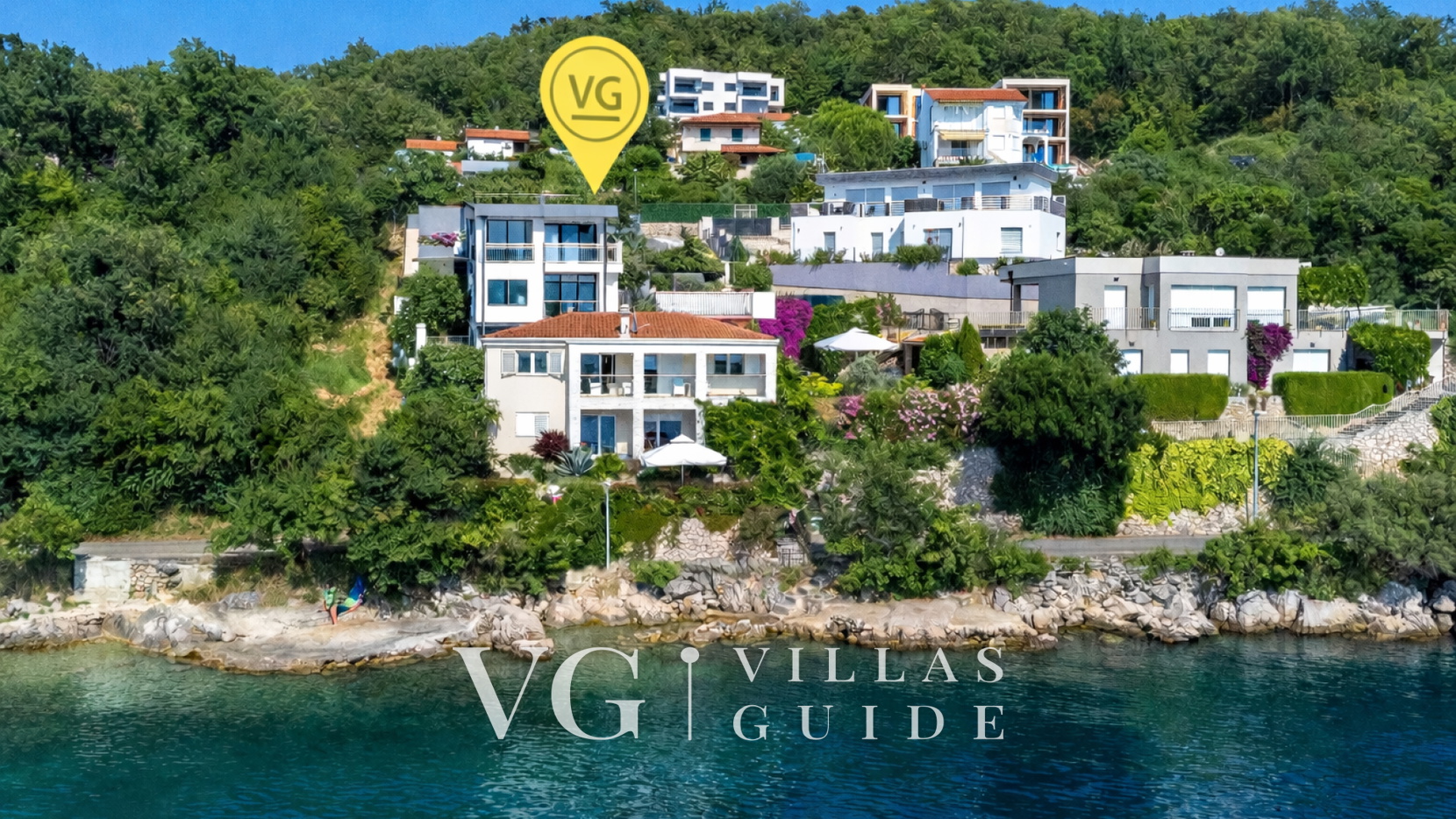 Villa Nada sea view&whirpool island Krk