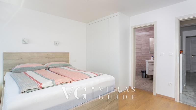 Villa Nada sea view&whirpool island Krk Spavaća soba