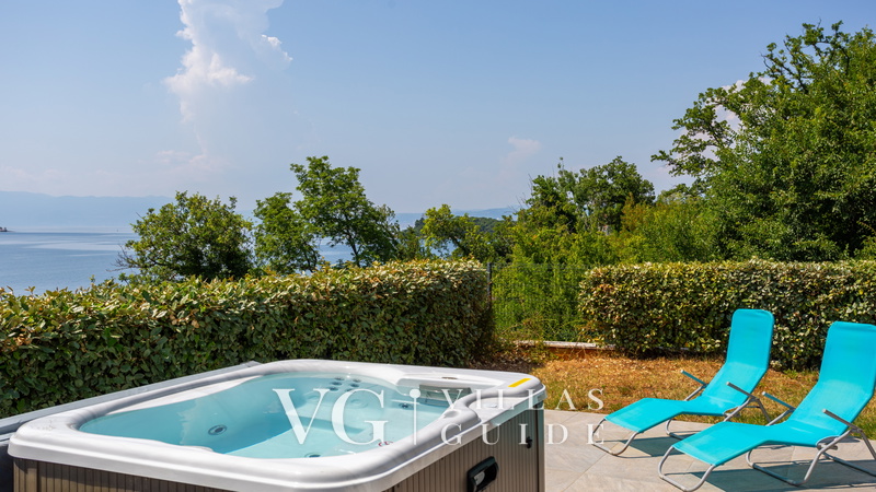 Villa Nada sea view&whirpool island Krk wellness