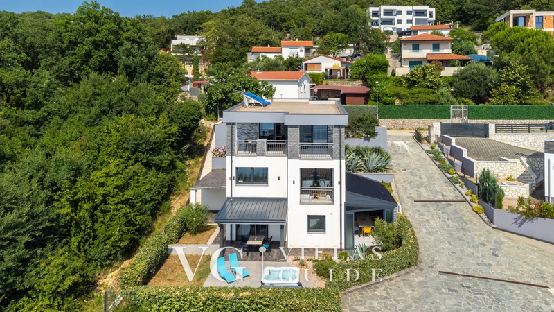 Villa Nada sea view&whirpool island Krk Dvorište i vanjski dio objekta