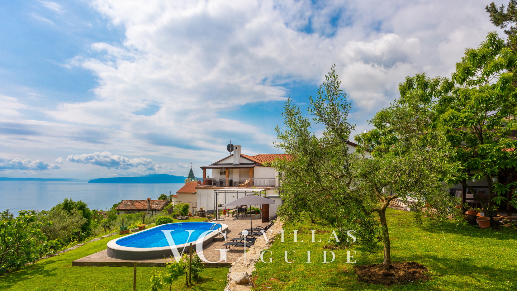 Apartment Daša with pool Giardino e esterni della proprietà