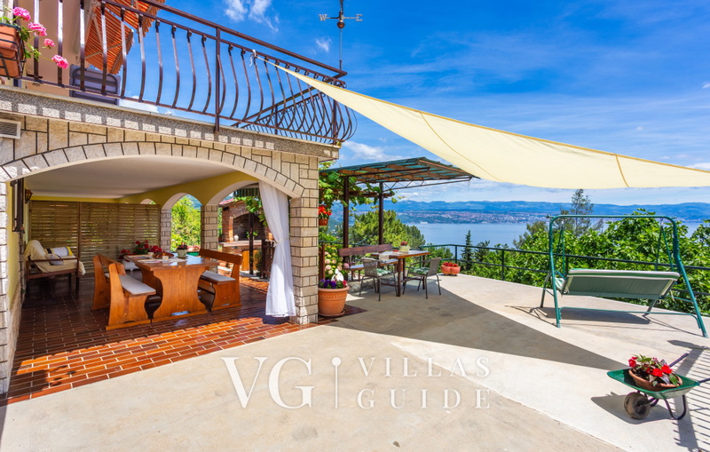 Apartment Milena 2 Opatija Lovran Dvorište i vanjski dio objekta