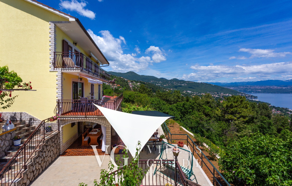 Apartment Milena 3 Opatija Lovran Garden and property exterior