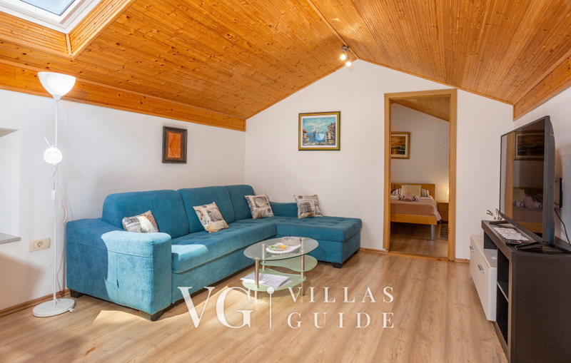 Villa Mirjana with pool Opatija Living room