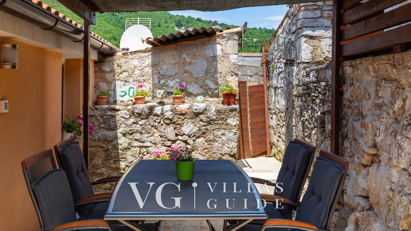 Villa Mirjana with pool Opatija Dvorište i vanjski dio objekta