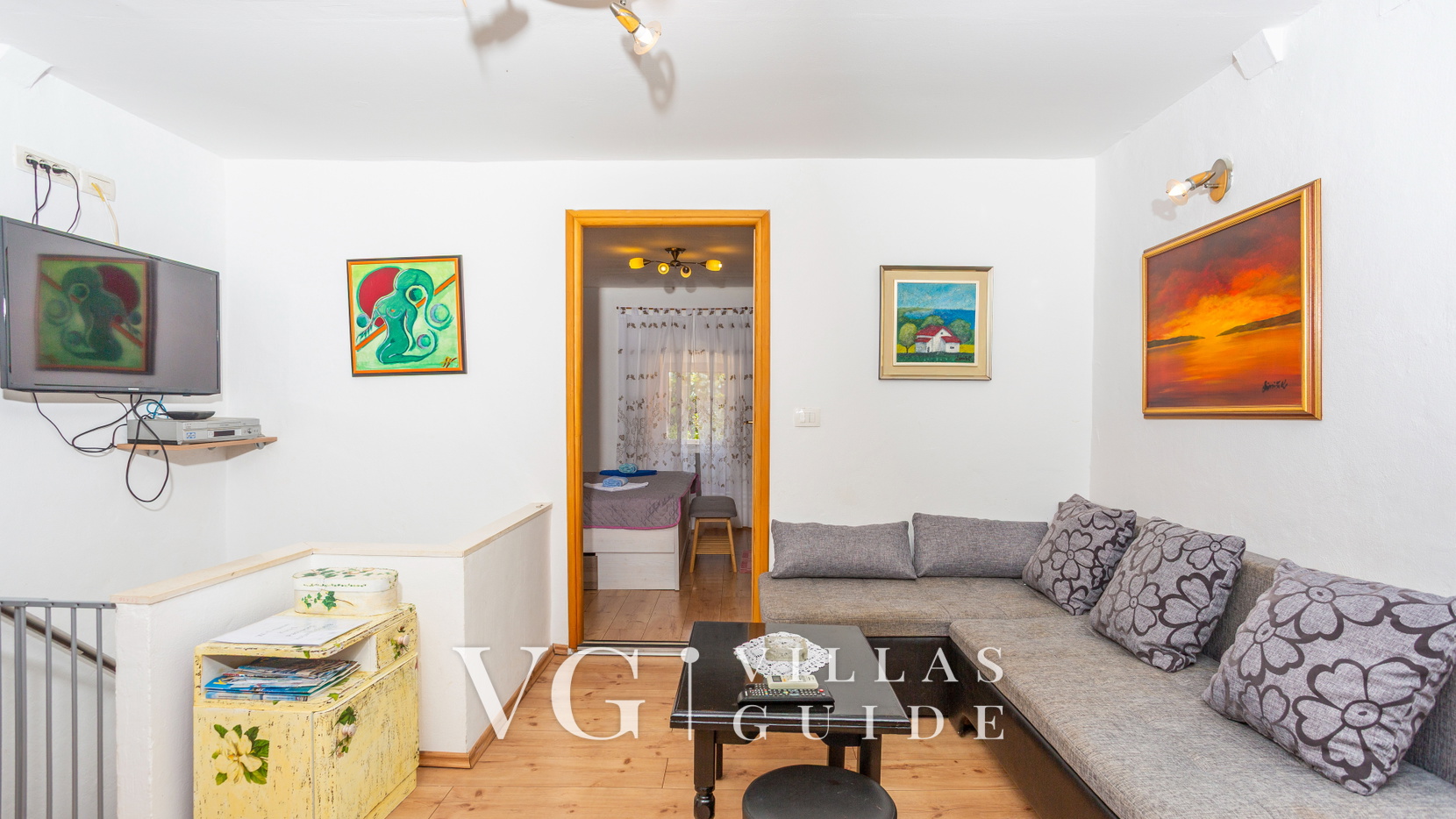 Villa Mirjana with pool Opatija Dnevni boravak