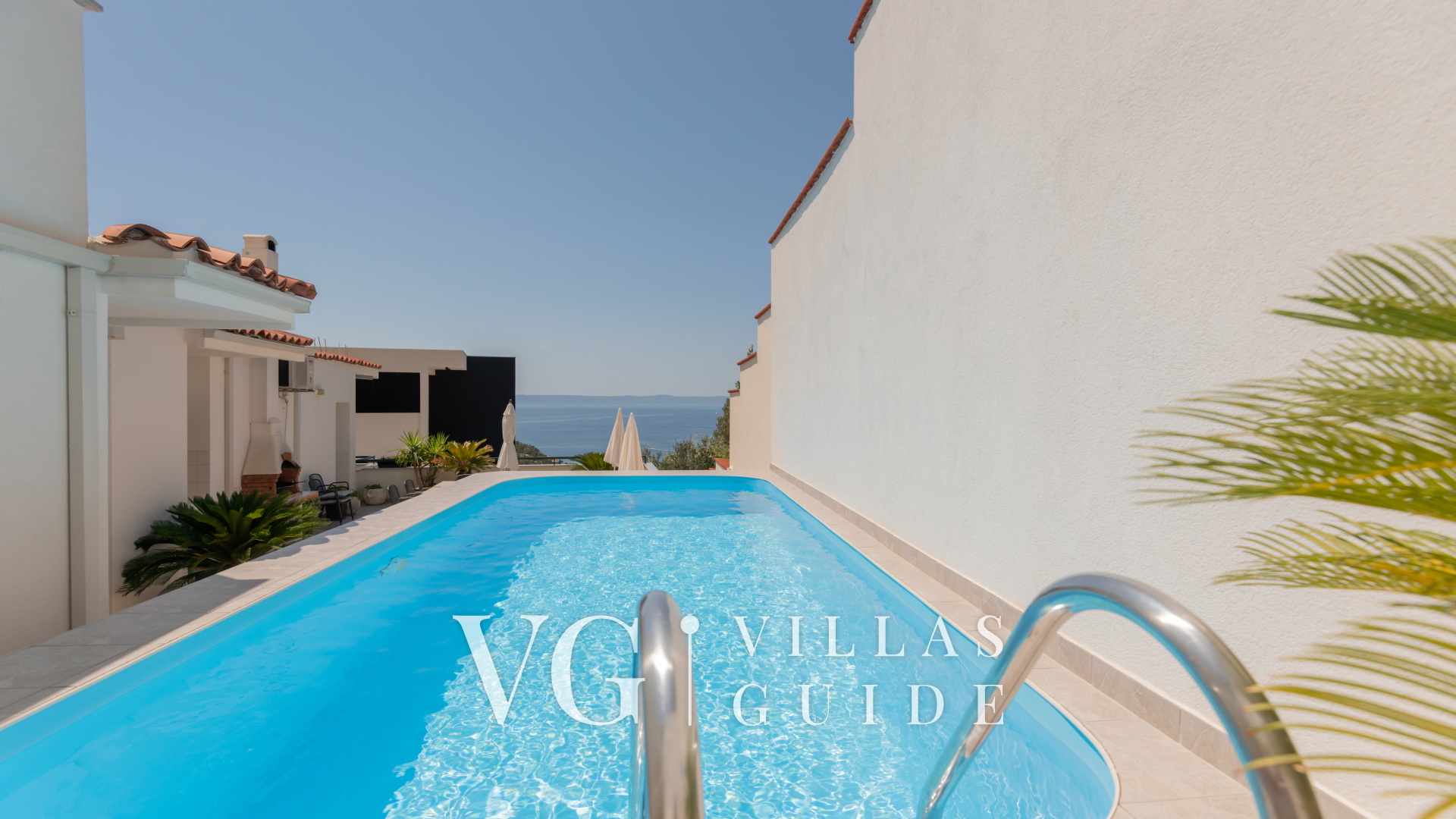 Villa Mandina - Makarska Dvorište i vanjski dio objekta