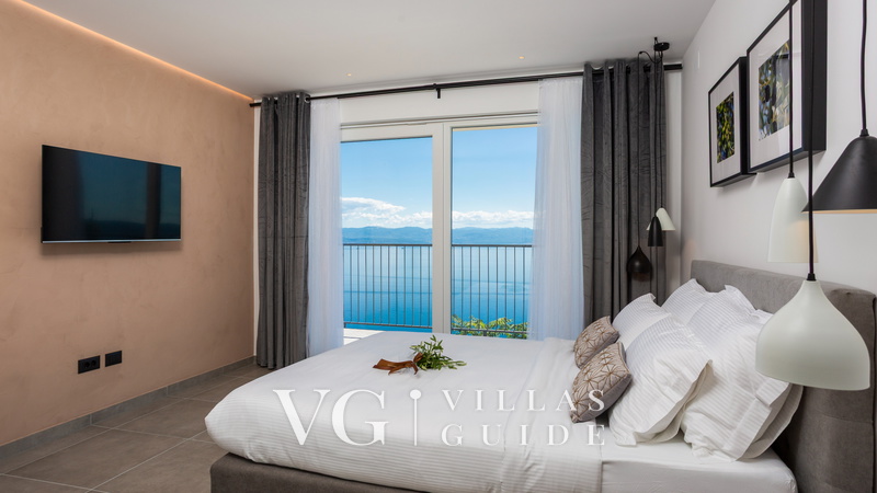 Holiday home Villa Aria with pool Camera da letto