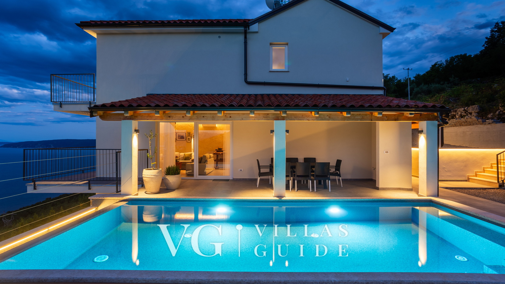 Holiday home Villa Aria with pool Giardino e esterni della proprietà