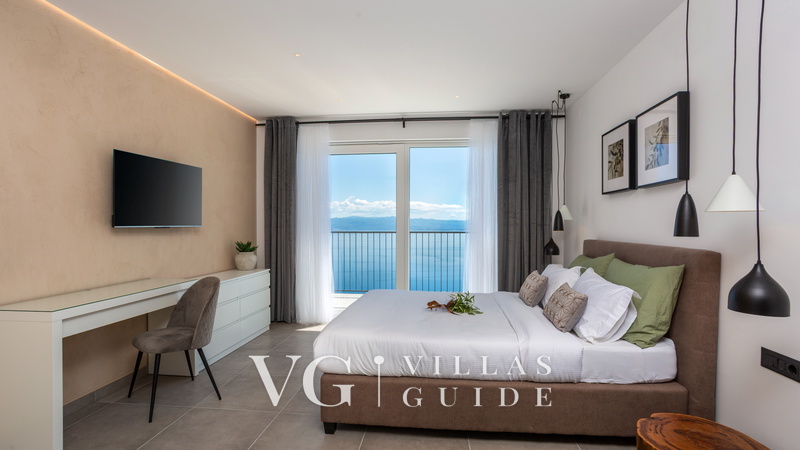 Holiday home Villa Aria with pool Camera da letto