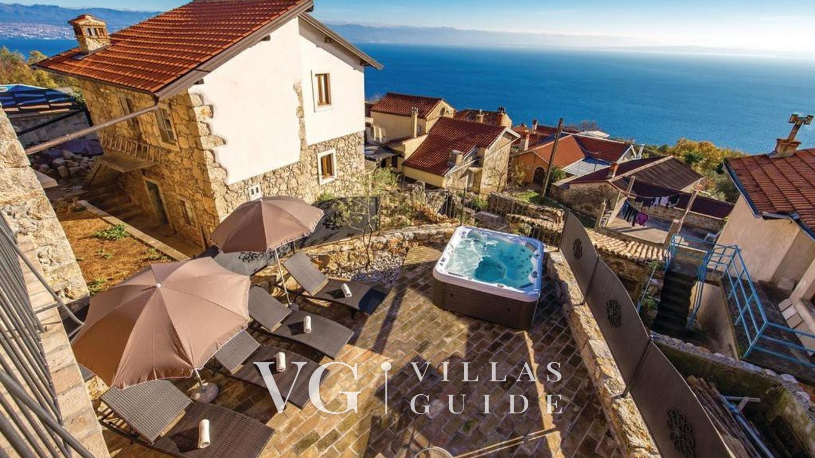 Holiday home villa Zora with outdoor whirpool Giardino e esterni della proprietà