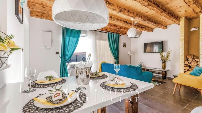 Holiday home villa Zora with outdoor whirpool Cucina