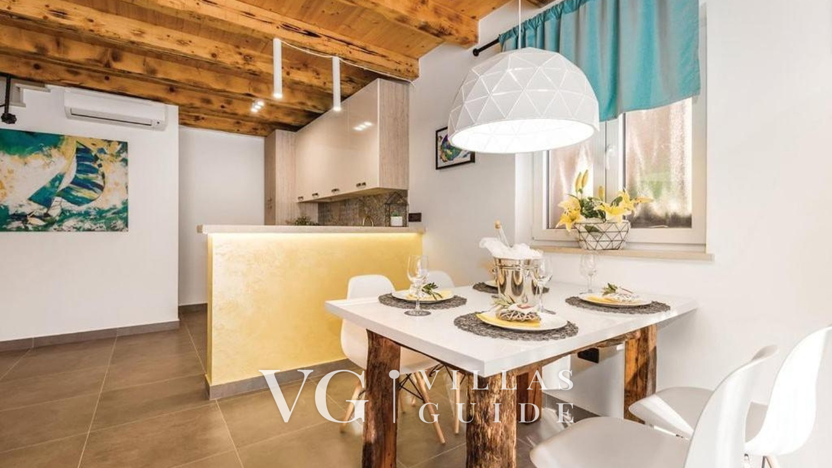 Holiday home villa Zora with outdoor whirpool Cucina