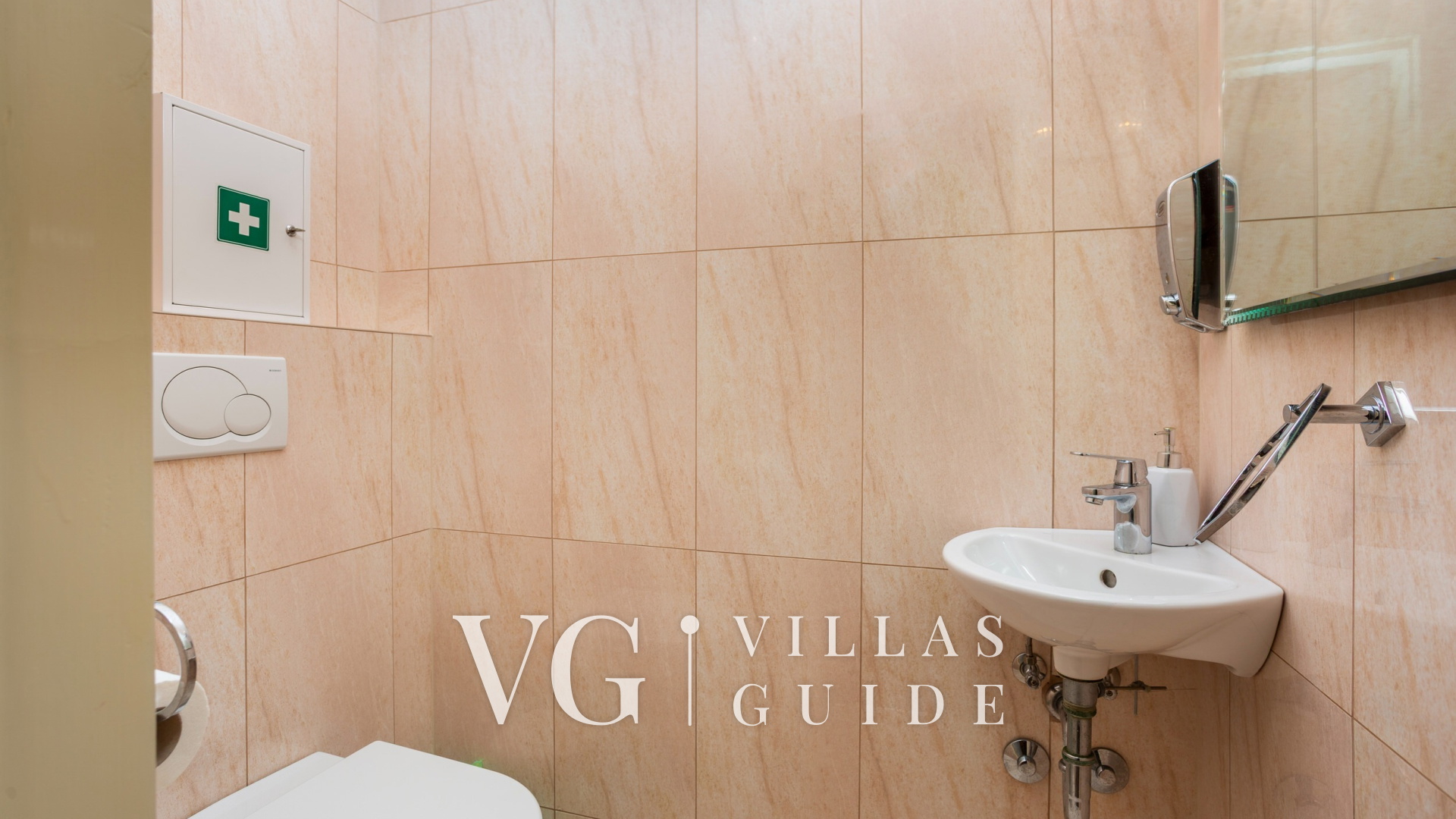 Holiday Home Villa Laura - Island of Krk Guest toilet