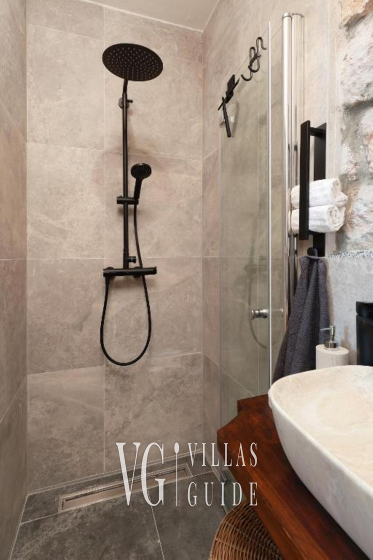 Holiday home Villa  Majnarić  Senj Prizna Badezimmer