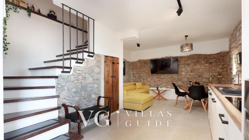 Holiday home Villa  Majnarić  Senj Prizna Wohnzimmer